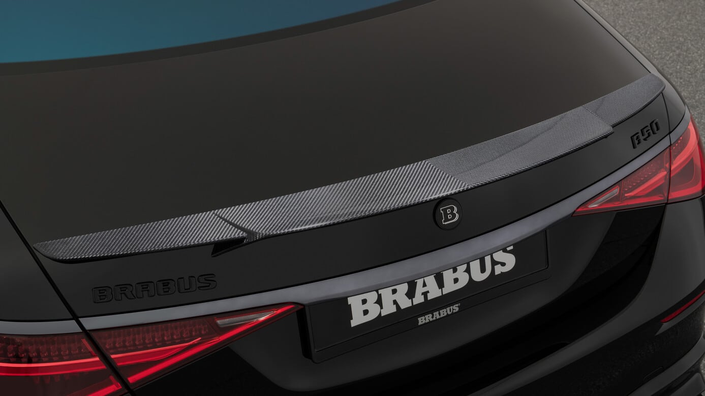 BRABUS-W223-rear spoiler-carbon glossy-matte